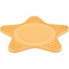 Lick´n´Snack hviezda podložka na pomalé kŕmenie silikón žltá 23,5 cm Lick´n´Snack hviezda podložka na pomalé kŕmenie silikón žltá 23,5 cm