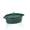 Kela Pekáč litinový s poklicí Calido oválný smaragdově zelená 33x26x12cm 6l KL-12902 Kela Pekáč litinový s poklicí Calido oválný smaragdově zelená 33x26x12cm 6l KL-12902