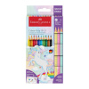 FABER-CASTELL trojhranné farbičky Colour GRIP - jednorožec - 10+3 FABER-CASTELL trojhranné farbičky Colour GRIP - jednorožec - 10+3