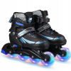 INLINE KORČULE PRE DOSPELÝCH S ÚLOŽNÝM TAŠKOU VEĽKOSŤ S MODRÉ PRE MUŽOV A ŽENY INLINE KORČULE PRE DOSPELÝCH S ÚLOŽNÝM TAŠKOU VEĽKOSŤ S MODRÉ PRE MUŽOV A ŽENY