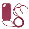 Gumený kryt CANDY COLORS na iPhone 14 Plus – Červená Gumený kryt CANDY COLORS na iPhone 14 Plus – Červená