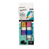 Mont Marte sada farieb na textil METALLIC, 8 x 20 ml, č.0083, papierové balenie Mont Marte sada farieb na textil METALLIC, 8 x 20 ml, č.0083, papierové balenie