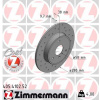ZIMMERMANN Brzdový kotúč 405.4102.52 ZIMMERMANN Brzdový kotúč 405.4102.52