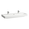 LAUFEN Pro S umývadlo do nábytku s dvomi otvormi, s prepadom, 1200 x 465 mm, biela, s povrchom LCC, H8149654001071 LAUFEN Pro S umývadlo do nábytku s dvomi otvormi, s prepadom, 1200 x 465 mm, biela, s povrchom LCC, H8149654001071