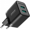 JOYROOM JR-TCN01 nabíjací adaptér s portami 2x USB-A - 12W - čierny - možnosť vrátiť tovar ZADARMO do 30tich dní JOYROOM JR-TCN01 nabíjací adaptér s portami 2x USB-A - 12W - čierny - možnosť vrátiť tovar ZADARMO do 30tich dní