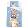 DETEXPOL Obliečky do postieľky Mačičky Blue Bavlna, 100/135, 40/60 cm DETEXPOL Obliečky do postieľky Mačičky Blue Bavlna, 100/135, 40/60 cm