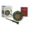 Harry Potter: Hogwarts Christmas Wreath and Wand Set: Lights Up! Harry Potter: Hogwarts Christmas Wreath and Wand Set: Lights Up!