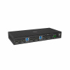 KVM switch/prepínač 2PC, HDMI, Dual Head, USB 3.0, hub, audio, 4K@60Hz, 18G, čierny KVM switch/prepínač 2PC, HDMI, Dual Head, USB 3.0, hub, audio, 4K@60Hz, 18G, čierny