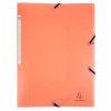 Exacompta Pastel PP Spisové dosky s gumičkou A4 - koralové Exacompta Pastel PP Spisové dosky s gumičkou A4 - koralové