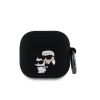 Karl Lagerfeld 3D Logo NFT Karl and Choupette Silikónové Puzdro pre AirPods 4 - Black KLA4RUNKC Karl Lagerfeld 3D Logo NFT Karl and Choupette Silikónové Puzdro pre AirPods 4 - Black KLA4RUNKC