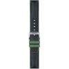 Tissot řemínek originál zeleno/černý 22mm kůže/pryž T852.046.787 Tissot řemínek originál zeleno/černý 22mm kůže/pryž T852.046.787