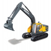 Bburago - Construction, Volvo EC220E, 1:50 Bburago - Construction, Volvo EC220E, 1:50