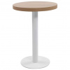 vidaXL Bistro stolík bledohnedý 60 cm MDF vidaXL Bistro stolík bledohnedý 60 cm MDF