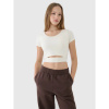 Dámske hladké tričko 4F 4FRSS25TTSHF2695-11S XL Dámske hladké tričko 4F 4FRSS25TTSHF2695-11S XL
