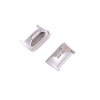 eses Konektor pre Fitbit Charge 3, 4 - Strieborný, 2 kusy eses Konektor pre Fitbit Charge 3, 4 - Strieborný, 2 kusy