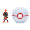 Jazwares Pokémon Clip'n'Go Poké Balls Charcadet & Premier Ball Jazwares Pokémon Clip'n'Go Poké Balls Charcadet & Premier Ball