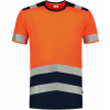 Tricorp T-Shirt High Vis Bicolor Unisex reflexné tričko T01 fluorescenčná oranžová M Tricorp T-Shirt High Vis Bicolor Unisex reflexné tričko T01 fluorescenčná oranžová M