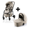 BRITAX Sada kočíka Rio + hlboká vanička Style, Teak BRITAX Sada kočíka Rio + hlboká vanička Style, Teak