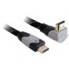Delock Kabel High Speed HDMI with Ethernet – HDMI A samec > HDMI A samec pravoúhlý 4K 1 m Delock Kabel High Speed HDMI with Ethernet – HDMI A samec > HDMI A samec pravoúhlý 4K 1 m