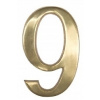 Číslo na dom - Domové čísla, mosadz 20cm, mosadz - 9 (Čísla pre dom, 20 cm mosadzná číslica, mosadz - 9) Číslo na dom - Domové čísla, mosadz 20cm, mosadz - 9 (Čísla pre dom, 20 cm mosadzná číslica, mosadz - 9)