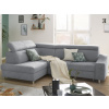 Rohová sedacia súprava Brico, svetlo šedá látka, ľavý roh Rohová sedacia súprava Brico, svetlo šedá látka, ľavý roh