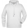 DAIBER JN 8024 / Pánska raglánová mikina s kapucňou - white XL DAIBER JN 8024 / Pánska raglánová mikina s kapucňou - white XL