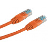 DATACOM Patch cord UTP CAT5E 1m oranžový 1516 DATACOM Patch cord UTP CAT5E 1m oranžový 1516