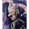 Smutný klaun - Akad. mal. Igor Navrotskyi, originálny, ručne maľovaný obraz M (do veľkosti 65x65cm) Viac farieb Smutný klaun - Akad. mal. Igor Navrotskyi, originálny, ručne maľovaný obraz M (do veľkosti 65x65cm) Viac farieb