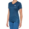 Dámsky cyklistický dres s krátkymi rukávmi 100% Airmatic Women'S Short Sleeve Jersey Slate Blue L Dámsky cyklistický dres s krátkymi rukávmi 100% Airmatic Women'S Short Sleeve Jersey Slate Blue L