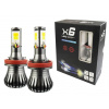 Interlook Sada LED žiaroviek COB H9 H11 DUAL COLOR JDM Interlook Sada LED žiaroviek COB H9 H11 DUAL COLOR JDM