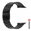 Swissten remienok pre apple watch kovový 38 / 40 / 41 mm čierny 46000301 Swissten remienok pre apple watch kovový 38 / 40 / 41 mm čierny 46000301