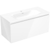 Mexen Orio skrinka do kúpeľne 100 cm s umývadlom Vela, 1 zásuvka, biela lesk - 91A10-10047-1-BF00-W23M00 Mexen Orio skrinka do kúpeľne 100 cm s umývadlom Vela, 1 zásuvka, biela lesk - 91A10-10047-1-BF00-W23M00