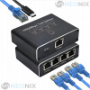 ADAPTÉR ROZBOČOVAČ MINI SWITCH SPLITTER LAN ETHERNET 4X RJ45 1000MBPS 1GB ADAPTÉR ROZBOČOVAČ MINI SWITCH SPLITTER LAN ETHERNET 4X RJ45 1000MBPS 1GB