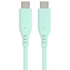 PremiumCord Silikonový kabel s konektory USB-C 60W 480Mbps tyrkysový extra měkký 1,5m ku31sa15t PremiumCord Silikonový kabel s konektory USB-C 60W 480Mbps tyrkysový extra měkký 1,5m ku31sa15t