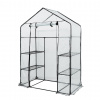Zahradní fóliovník 143 x 73 x 195 cm, PVC fólie, kovová konstrukce Zahradní fóliovník 143 x 73 x 195 cm, PVC fólie, kovová konstrukce