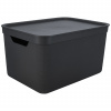 Rotho JIVE DECO úložný box 16L - antracit Rotho JIVE DECO úložný box 16L - antracit