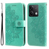Peňaženkové kožené puzdro 7-petals na Xiaomi Redmi Note 13 - Zelená Peňaženkové kožené puzdro 7-petals na Xiaomi Redmi Note 13 - Zelená