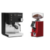 Rancilio Silvia BC, black + Eureka Mignon Specialita Smart, CR ferrari red Rancilio Silvia BC, black + Eureka Mignon Specialita Smart, CR ferrari red