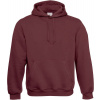 B&C | Hooded, Mikina s kapucňou, červená burgundy, M B&C | Hooded, Mikina s kapucňou, červená burgundy, M