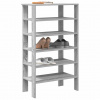 zahrada-XL Regál na topánky sivý sonoma 61x32x105 cm, kompozitné drevo 859865 zahrada-XL Regál na topánky sivý sonoma 61x32x105 cm, kompozitné drevo 859865