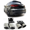 Nerezové koncovky výfuku 4 pre Audi A3 8V od 13 Nerezové koncovky výfuku 4 pre Audi A3 8V od 13