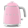 Mini rýchlovarná kanvica Smeg 50's Style KLF05PKEU ružová Mini rýchlovarná kanvica Smeg 50's Style KLF05PKEU ružová