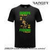 Pánske tričko RANGER® - motív Rybárčenie 11 Zelená 4XL Pánske tričko RANGER® - motív Rybárčenie 11 Zelená 4XL