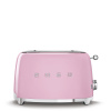 Smeg Hriankovač TSF01, 2x2, 50's Retro Style, pastelovo ružová TSF01PKEU Smeg Hriankovač TSF01, 2x2, 50's Retro Style, pastelovo ružová TSF01PKEU