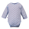 Eevi Body s dlhým rukávom LOVE modré - 80 Eevi Body s dlhým rukávom LOVE modré - 80