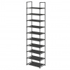 Regál na topánky PIER 3 čierna, šírka 45 cm Regál na topánky PIER 3 čierna, šírka 45 cm