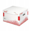 Esselte Archívna krabica Speedbox so sklápacím vekom biela/červená 392 × 301 × 334 mm Esselte Archívna krabica Speedbox so sklápacím vekom biela/červená 392 × 301 × 334 mm