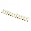Skrutková svorkovnica 12× 4–6mm2, 450 V, biela Skrutková svorkovnica 12× 4–6mm2, 450 V, biela
