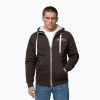 Pánska mikina Pitbull Ruffin Detroit Hooded Zip dark chocolate Pánska mikina Pitbull Ruffin Detroit Hooded Zip dark chocolate