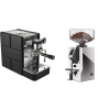 Stone Espresso Plus + Eureka Mignon Specialita Compatto, CR chrome Stone Espresso Plus + Eureka Mignon Specialita Compatto, CR chrome